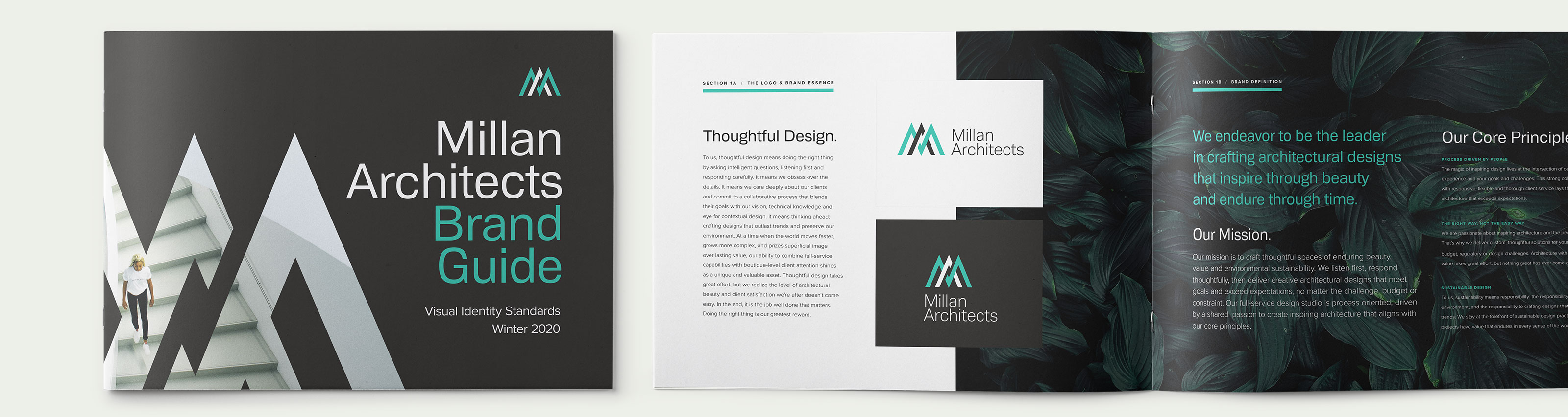 Matt Millan architecture firm brand style guide