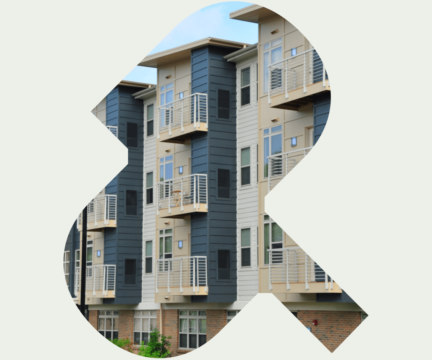 mark image mask with apartment buildings